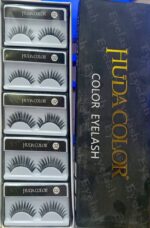 HUDA COLOR False Eyelashes 10 Pairs | Natural & Glam Look