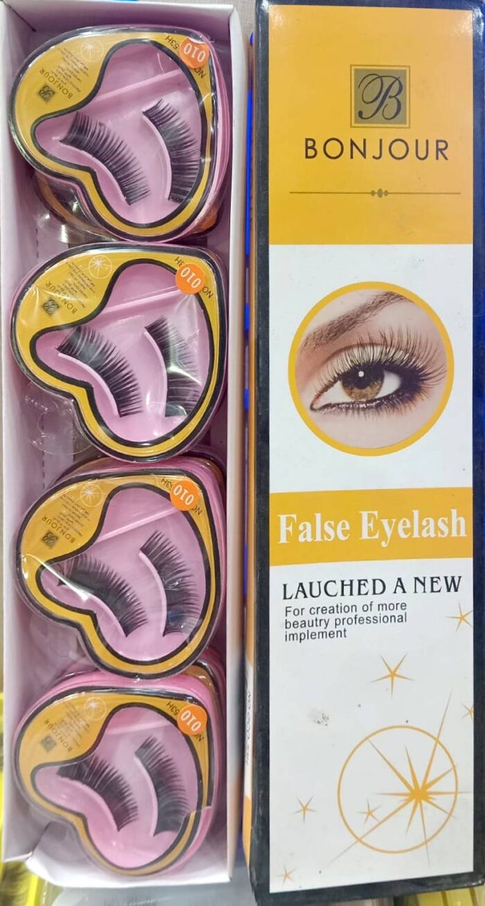 Bonjour False Eyelashes 10 Pairs | Natural & Volume Look - Image 2