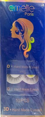 Emelie Paris 3D Handmade Eyelashes | 10 Pair Volume Set