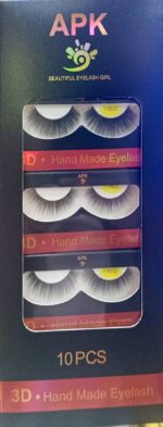 APK 3D Handmade Eyelashes F8003 | 10 Pair Volume Set
