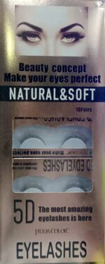 HUDA COLOR 5D False Eyelashes 10 Pairs Set | Volume Lashes