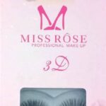 Miss Rose Professional Makeup 3D False Eyelashes - 10 Pairs Set