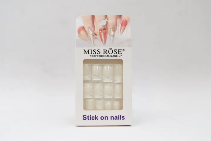 Random color Choose 1 Color Nails Pack (NEW) Artificial Nails Stick On - Image 2