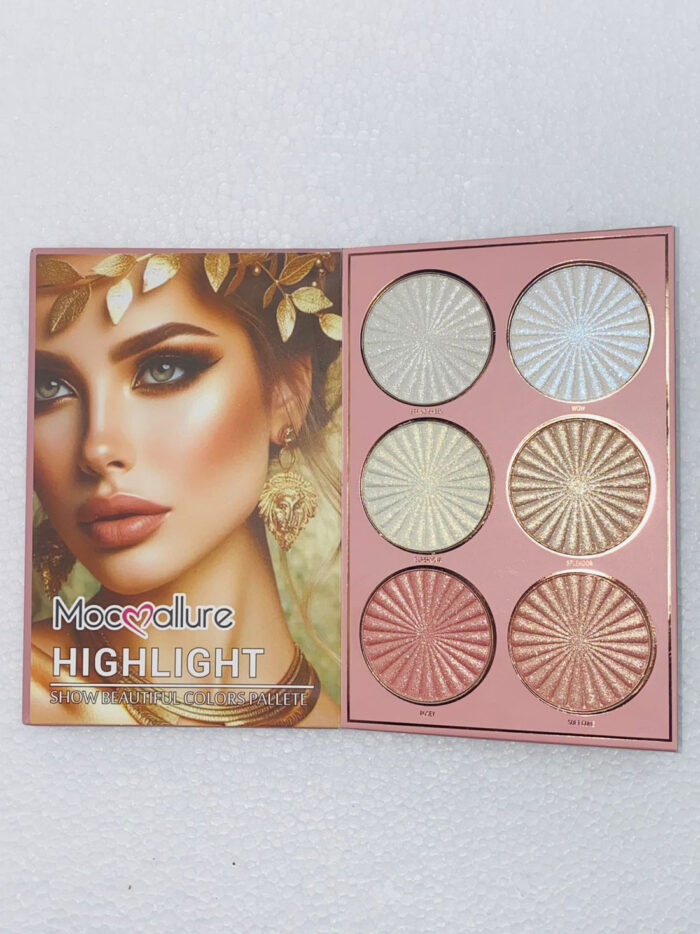 Mocallure 5-in-1 Makeup Book Professional Face & Eye Palettes - Image 4