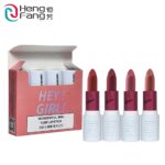 Hengfang Hey Girl Mini Matte Lipstick Set – 4 Pack