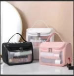 Women Girls Transparent 1Pcs Cosmetic Makeup Bag Travel Wash Bag Multi-use