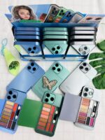 IPhone Eyeshadow Kit Palette Iphone Shaped Eyeshadow Palette with Mirror Back" - Image 2