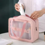 Women Girls Transparent 1Pcs Cosmetic Makeup Bag Travel Wash Bag Multi-use - Image 5
