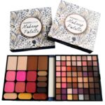 Glam World Romantic Color Eye Shadow, Blush On & Glitter Makeup Palette - Image 3