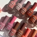 Pack of 12 Nude Permanent Nail Polish Light Amazing Colors Series