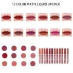 3D Gloss Matt Lip Gloss – High Shine & Velvet Matte Finish | Long-Lasting Lip Color - Image 2