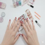 MISS RÔSE PROFESSIONAL MAKE-UP – Stick-On 12 Nails Collection - 1 Pack