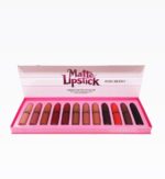 Rose Berry 12 Colors Matte Lipstick Set