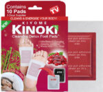 Kinoki Pro Organic Foot Pads Detox – Wolfberry Scent (10 Pieces) | Natural Overnight Foot Care Patches - Image 2
