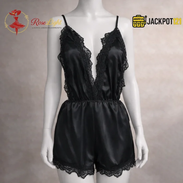 Exotic Luxury Silky Satin Temptation Lingerie - Image 9