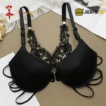 Front Closure Push Up Bra with Underwire - Image 4