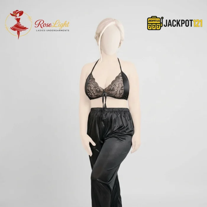 Gentle Touch Satin Silk Pajama Set – Premium Soft Luxury Sleepwear - Image 10
