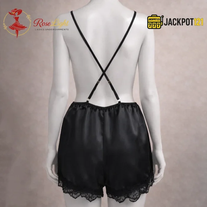 Exotic Luxury Silky Satin Temptation Lingerie - Image 10
