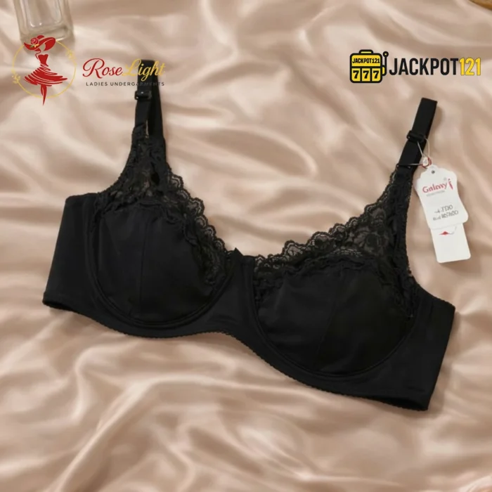 Soft Nylon Lace Underwire Bra - Image 3