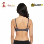 Jersey Cotton Lace Styling Non-Padded Bra - Image 2