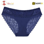Pack of Two Lace Trim Breathable Brief Panties – Soft Full Coverage & Comfort - Image 3