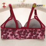 Cheeta Printed Front Open Padded Bra - Image 8