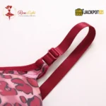 Cheeta Printed Front Open Padded Bra - Image 9