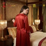 Ladies Satin Silk Beautiful Comfy 2-Pcs Nightwear Lingerie - Image 11