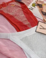 Crystal Mesh Comfort Thong Panties - Image 4