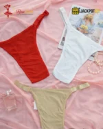 Crystal Mesh Comfort Thong Panties - Image 5