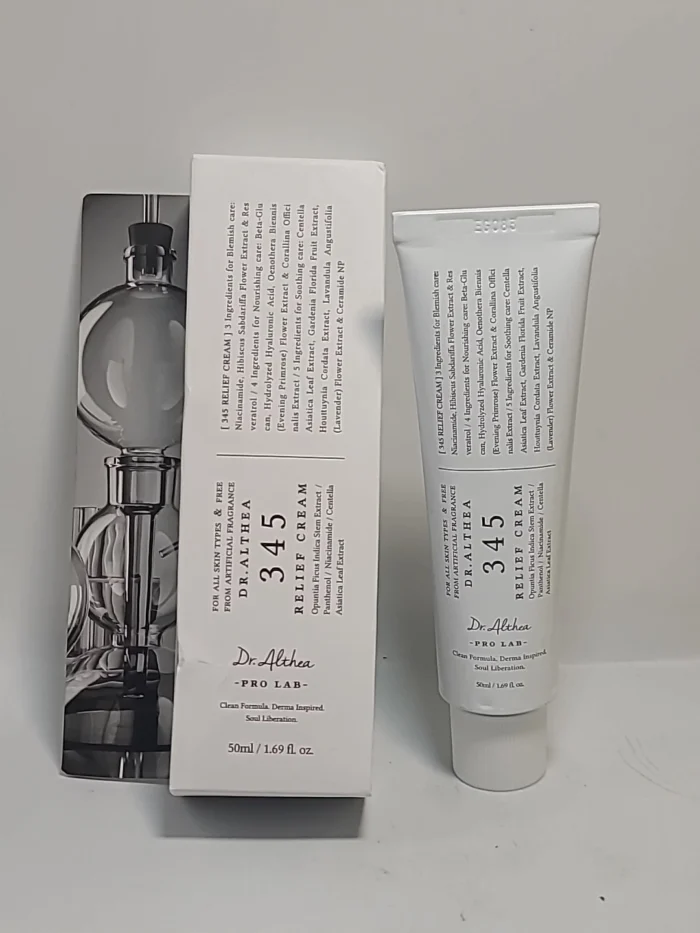 Dr. Althea 345 Relief Cream 50ml – Regenerative Daily Moisturizing Face Cream for All Skin Types - Image 2