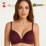 Elegant Nylon Push Up Wired Bra