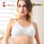Embroidered See Through Non Wired Bra - Image 4