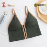 Front Open Crop Top Fashionable Bra - Image 11