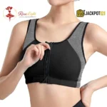 Front Open Zipper Comfortable Sports Bra - Image 7