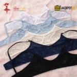 Full Net Mesh See Through Bra - Image 3