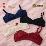Half Net Jersey Soft Breathable Bra