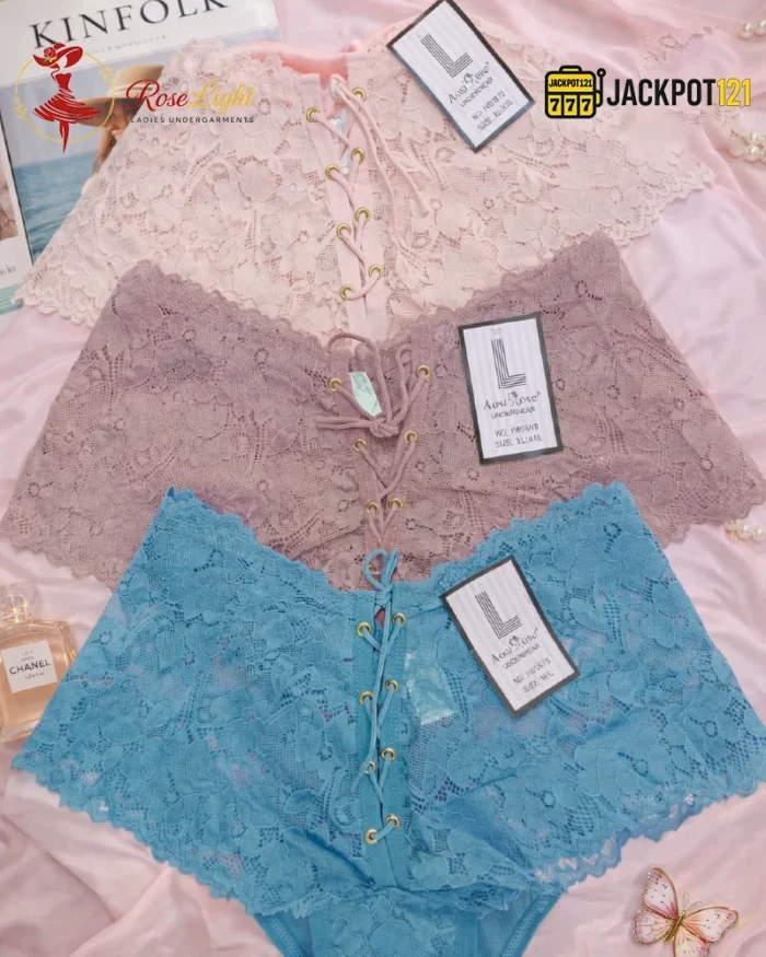 Highwaist Lace Corset Briefs - Image 2