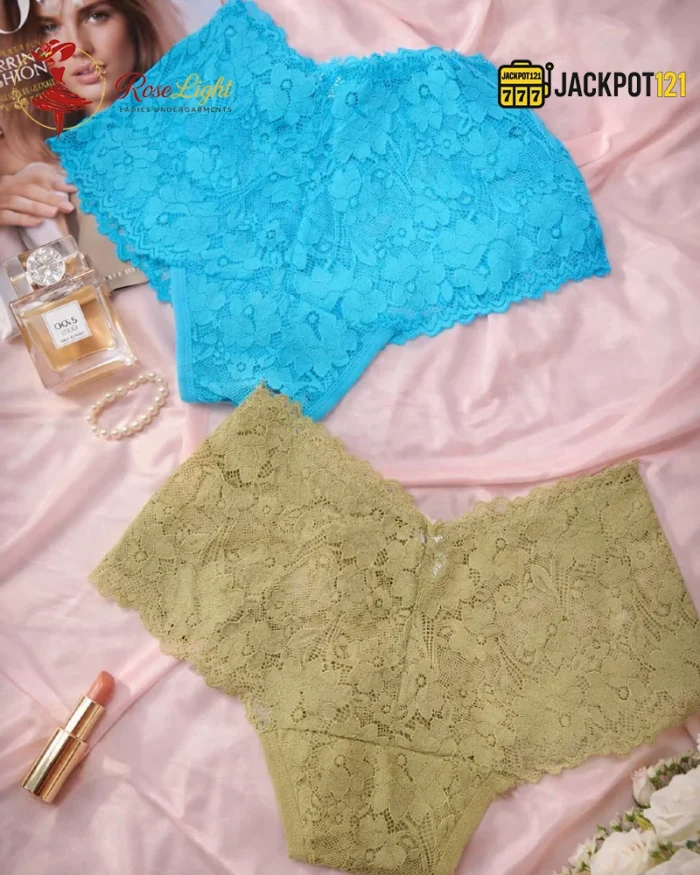 Highwaist Lace Corset Briefs - Image 3