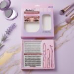 Kashee’s Permanent Eyelash Extension Set – Professional Long Lasting Volume Lash Kit for Dramatic Eye Makeup - Image 2