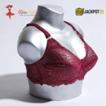 Lace Design Non-Padded Non-Wired Bra - Image 4