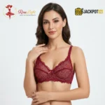 Lace Design Non-Padded Non-Wired Bra - Image 5