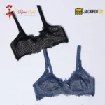Lace Design Non-Padded Non-Wired Bra - Image 7