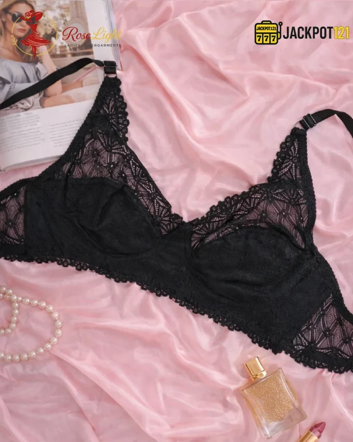 Lace Non-Padded Non-Wired Bra - Image 2