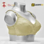 Lace Trim Non Padded Jersey Bra - Image 3