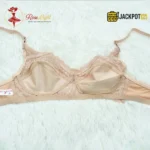 Lace Trim Non Padded Jersey Bra - Image 4