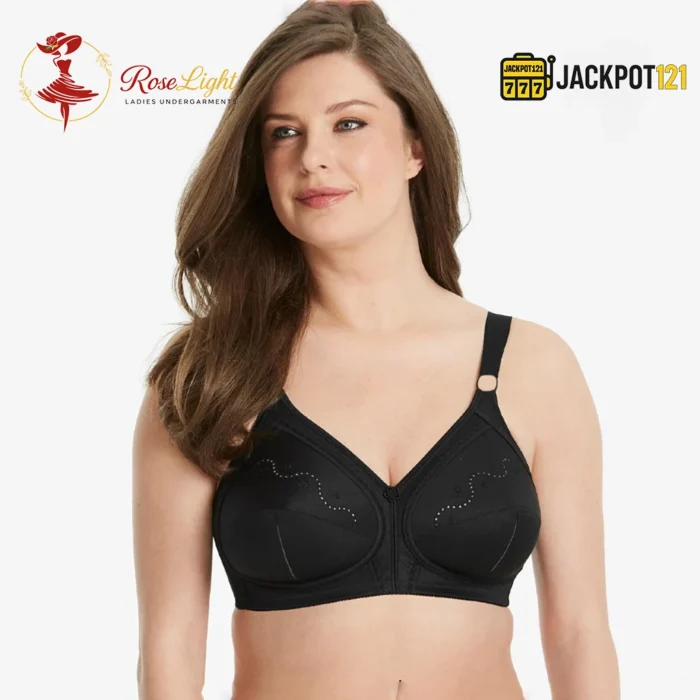 Ladies Full Coverage Comfortable Cotton Non-Padded Bra - Image 5