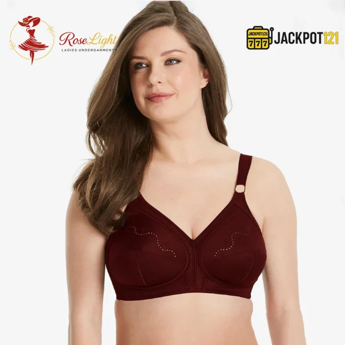 Ladies Full Coverage Comfortable Cotton Non-Padded Bra - Image 6