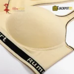 Ladies Seamless Wireless Sports Bra for Workout - Image 4