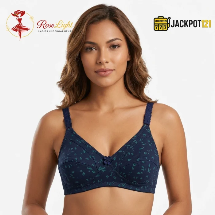 Lightweight Non-Padded Seamless Cotton Bra - Image 5